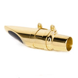 Maxbell Pro Alto Saxophone Mouthpiece Metal Ligature Gold-plated Saxophone Accs