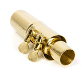 Maxbell Pro Alto Saxophone Mouthpiece Metal Ligature Gold-plated Saxophone Accs