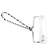 Maxbell Sculpey Clay Tool Clear Acrylic Roller with Metal Handle