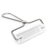 Maxbell Sculpey Clay Tool Clear Acrylic Roller with Metal Handle