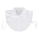 Maxbell Wholesale 6pcs White Women Lace Fake Half Shirt Blouse Collar Cotton Accessroy