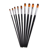 Maxbell Maxbell 9 pieces acrylic oil watercolors painting brushes set