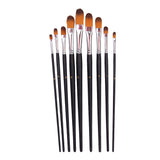 Maxbell Maxbell 9 pieces acrylic oil watercolors painting brushes set