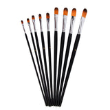 Maxbell Maxbell 9 pieces acrylic oil watercolors painting brushes set