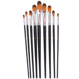 Maxbell Maxbell 9 pieces acrylic oil watercolors painting brushes set
