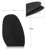 Maxbell 4xFootful Men's Glue on Rubber Half Soles Anti Slip Wear Proof Shoe Repair