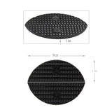 Maxbell 3 Pairs Anti-slip Rubber Glue on Soles Shoes Heel Tips DIY Repair Supplies S M L