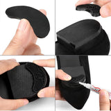 Maxbell 6xPair Anti Slip Rubber Stick On STILETTO Shoe Sole High Heel Tips Tap 31x16mm