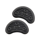 Maxbell 3 Pairs Rubber Stick on Shoe Sole Heel Tips Anti Slip Pads Thick 2mm+3.1mm+4mm
