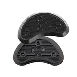 Maxbell Pack 3 Pairs Rubber Heel & Toe Plates Taps Savers 2mm-4mm Shoes Repair Tool Kit
