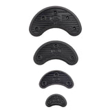 Maxbell 2 Pairs Stick on Sole Shoe Heel Tips Anti Slip Rubber Grip Pads Thick 2mm+4mm