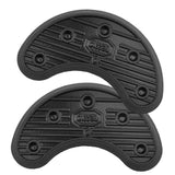 Maxbell 9xPair Anti Slip Rubber Stick On STILETTO Shoe Sole High Heel Tips Tap 62x26mm