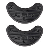 Maxbell 4pcs Glue on Shoe Sole Heel Tips Rubber Protector Grip Pad Thickness 3mm +4mm