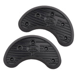 Maxbell 2 Pairs Stick on Sole Shoe Heel Tips Anti Slip Rubber Grip Pads Thick 2mm+4mm