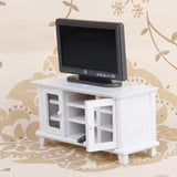 Maxbell 1/12 Dollhouse Miniature Furniture Kitchen Cabinet TV Cabinet Living Room