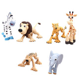 Maxbell Maxbell Set Of 6PCS Realistic Plastic Forest Animal Model Figurine Toy Kids Children Collectibles Gift