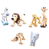 Maxbell Maxbell Set Of 6PCS Realistic Plastic Forest Animal Model Figurine Toy Kids Children Collectibles Gift