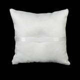 Maxbell 3xPermium Personalised Wedding Ring Pillow Bearer Cushion Bridal Decoration A