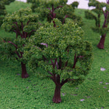 Maxbell 15pc Boxed Model Cedar Trees Train Railway Scenery Layout +10pc 3.1"- 3.9" Trees