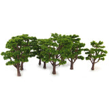 Maxbell 15pc Boxed Model Cedar Trees Train Railway Scenery Layout +10pc 3.1"- 3.9" Trees