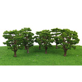 Maxbell 15pc Boxed Model Cedar Trees Train Railway Scenery Layout +10pc 3.1"- 3.9" Trees