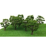 Maxbell 15pc Boxed Model Cedar Trees Train Railway Scenery Layout +10pc 3.1"- 3.9" Trees