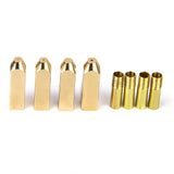 Maxbell 16pcs Gold+Silver Rectangular Metal Aglets Shoe Laces Tips Screw On Replacement