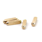 Maxbell 16pcs Gold+Silver Rectangular Metal Aglets Shoe Laces Tips Screw On Replacement
