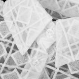 Maxbell Wholesale 6pcs White Women Lace Fake Half Shirt Blouse Collar Cotton Accessroy