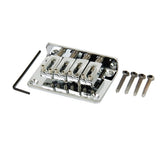 Maxbell 3xSilver Four String Bass Ukulele Bridge