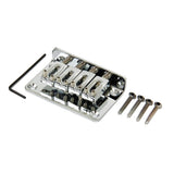 Maxbell 3xSilver Four String Bass Ukulele Bridge