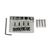 Maxbell 3xSilver Four String Bass Ukulele Bridge