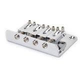 Maxbell 3xSilver Four String Bass Ukulele Bridge