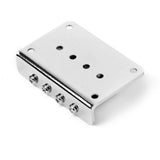 Maxbell 3xSilver Four String Bass Ukulele Bridge