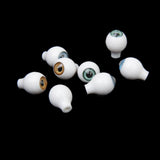 Maxbell 24x4 Pairs Round Acrylic Doll Eyes DIY Eyeballs 10mm A