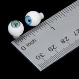 Maxbell 24x4 Pairs Round Acrylic Doll Eyes DIY Eyeballs 10mm A