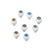Maxbell 24x4 Pairs Round Acrylic Doll Eyes DIY Eyeballs 10mm A