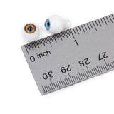 Maxbell 24x4 Pairs Round Acrylic Doll Eyes DIY Eyeballs 10mm A