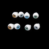 Maxbell 4x4 Pairs Round Acrylic Doll Eyes DIY Eyeballs 8mm