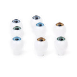 Maxbell 4x4 Pairs Round Acrylic Doll Eyes DIY Eyeballs 8mm