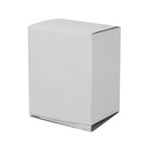 Maxbell Dolls House Miniature White Wooden TV Cabinet Stand & Nighstand Bedside Table