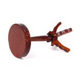 Maxbell 1:12 Dollhouse Bar Stool Miniature Furniture Wooden Chair Toy Brown