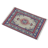 Maxbell Dollhouse Furniture Miniature Woven Rug Multi- Colored Carpet