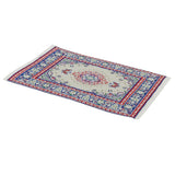 Maxbell Sef of 3PCS Miniature 1:12 Dollhouse Woven Rug Floor Carpet Decor For Livingroom