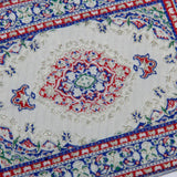 Maxbell Sef of 3PCS Miniature 1:12 Dollhouse Woven Rug Floor Carpet Decor For Livingroom