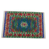 Maxbell Sef of 3PCS Miniature 1:12 Dollhouse Woven Rug Floor Carpet Decor For Livingroom