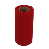 Maxbell Mutil 6" x 25 yard Tulle Roll Spool Tutu Wedding Decor Bow Red