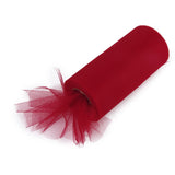 Maxbell Mutil 6" x 25 yard Tulle Roll Spool Tutu Wedding Decor Bow Red