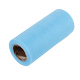 Maxbell Mutil 6" x 25 yard Tulle Roll Spool Tutu Wedding Decor Bow Lake Blue