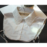 Maxbell Wholesale 6pcs White Women Lace Fake Half Shirt Blouse Collar Cotton Accessroy